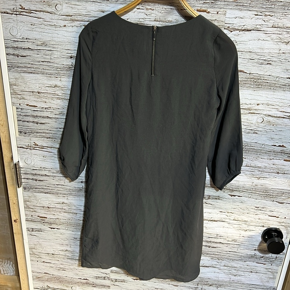 H&M gray box dress size 2 NWT